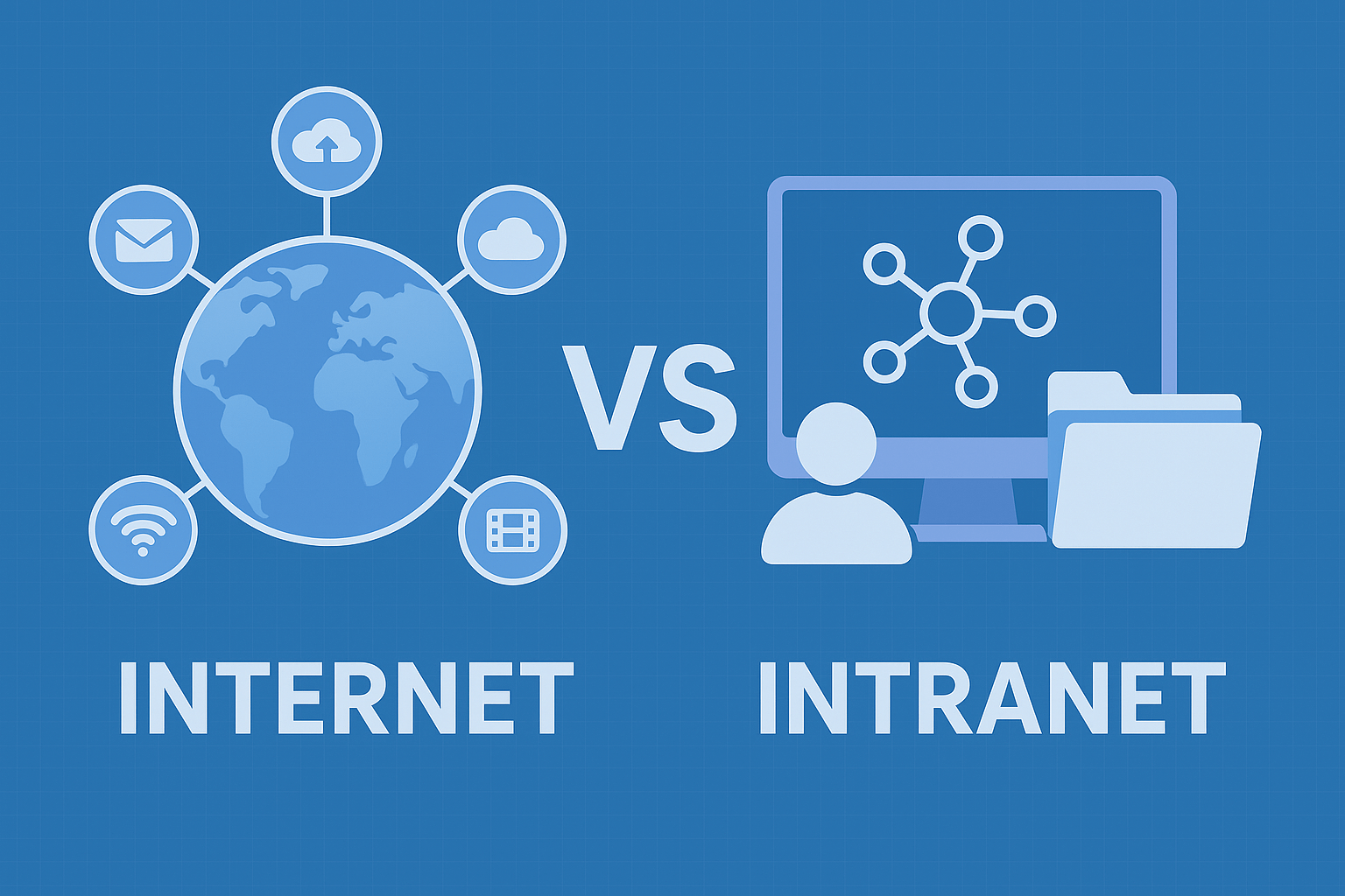 რა განსხვავებაა ინტერნეტსა და ინტრანეტს შორის?